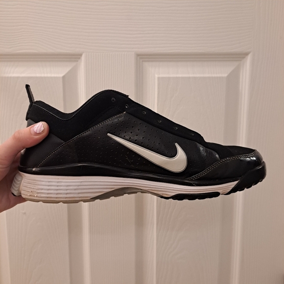Nike Air Black White Elite Pre Game Athletic Fitness Workout Sneakers Size 10.5 - Picture 8 of 10